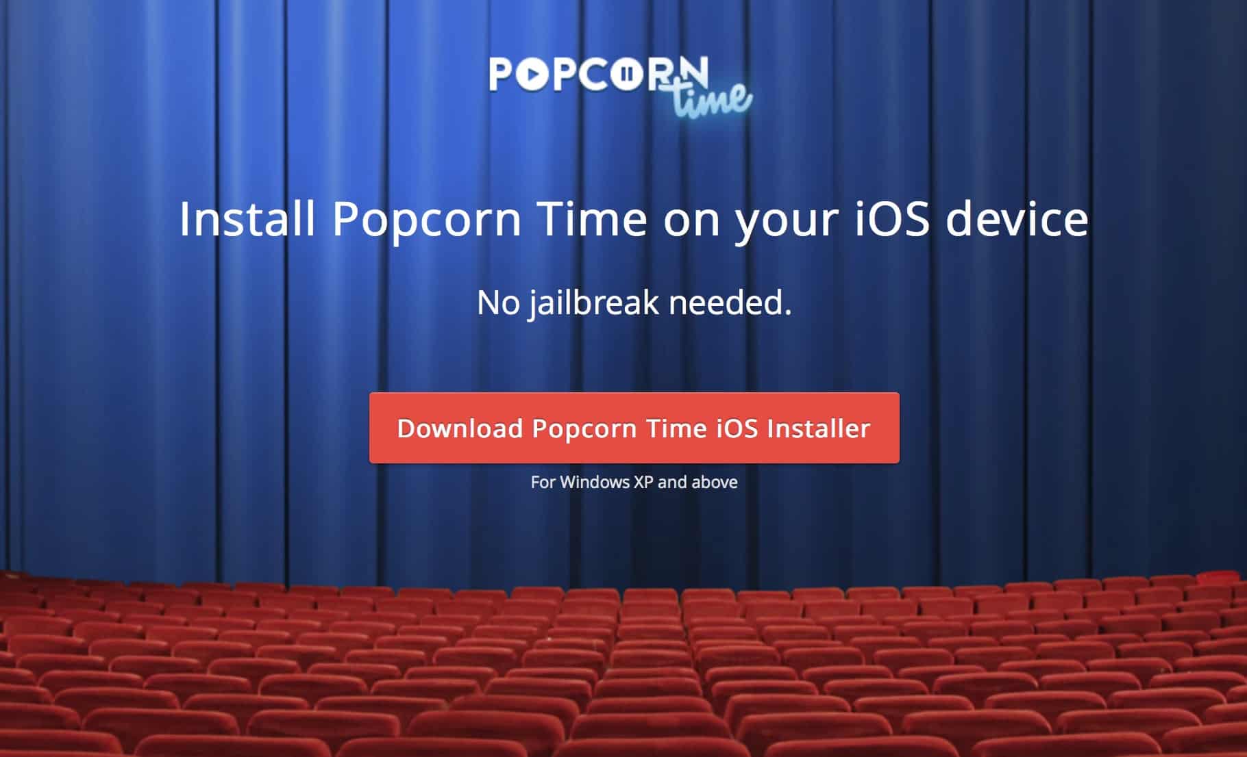 Installera Popcorn Time på iPhone och iPad helt utan jailbreak