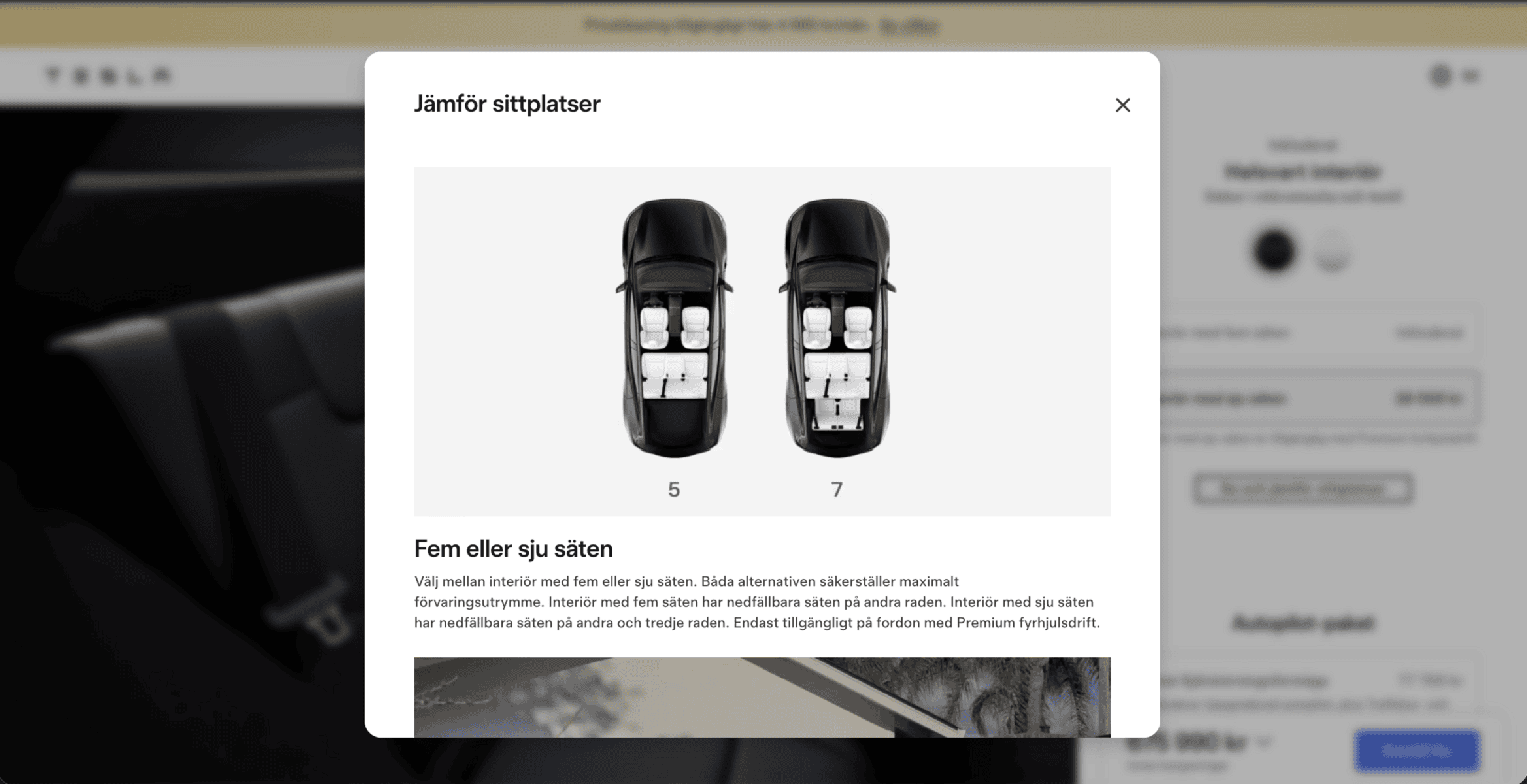 Tesla 7 platser