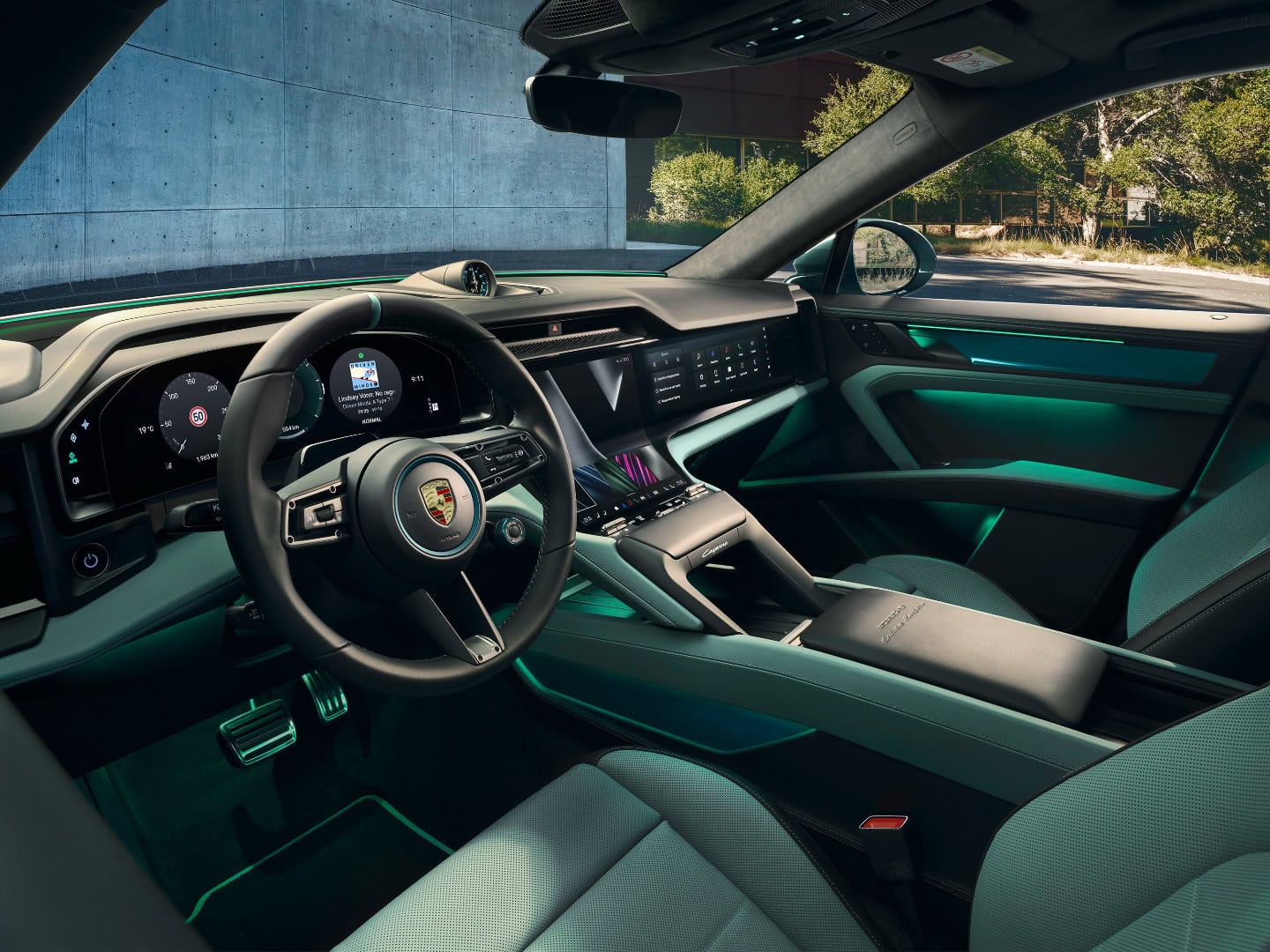 Porsche Cayenne interiör